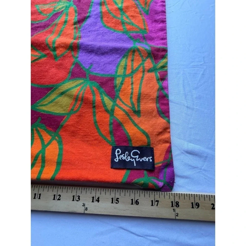 Vibrant accent pillow cover to brighten any space by Leslie Evers